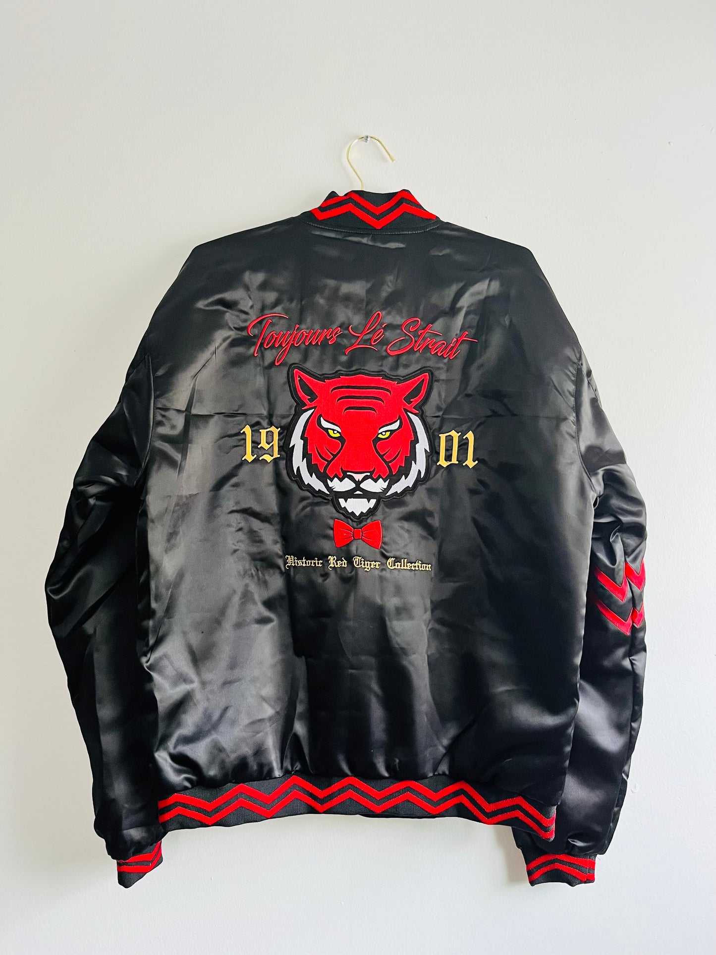 Toujours Lé Strait Red Tiger Bomber