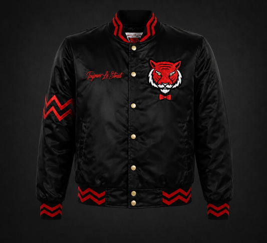 Toujours Lé Strait Red Tiger Bomber